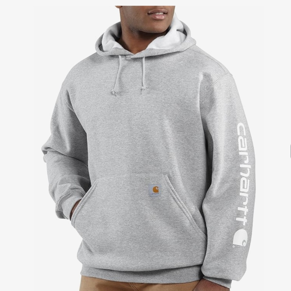 NWOT Carhartt hoodie pullover grey medium